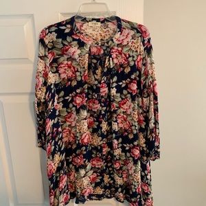 Ummgee brand floral dress long sleeve M